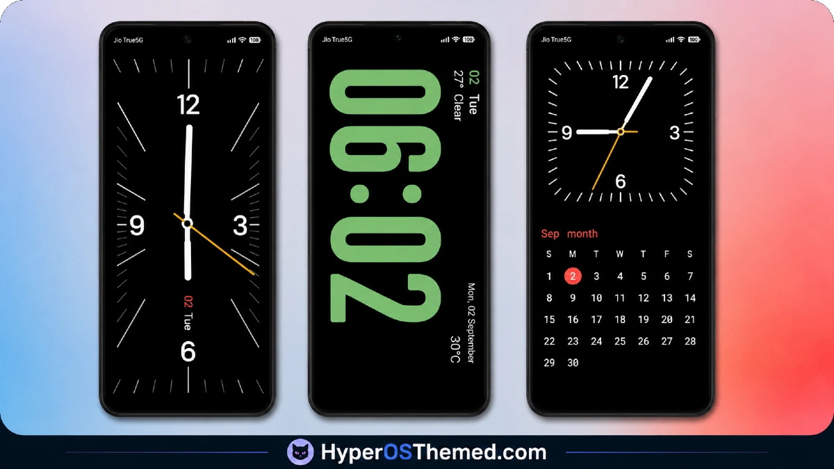 TradM HyperOS Theme with iOS 27-Style Theme for Xiaomi, POCO & Redmi 3