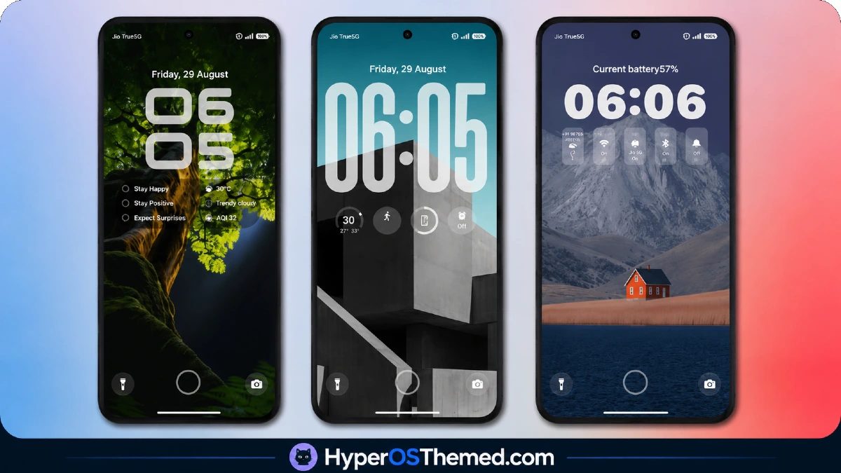 TradM HyperOS Theme with iOS 27-Style Theme for Xiaomi, POCO & Redmi 4