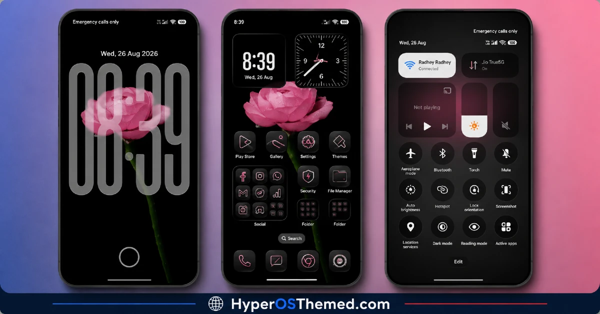 Trichloroethane V2 HyperOS Theme for xiaomi, redmi and POCO