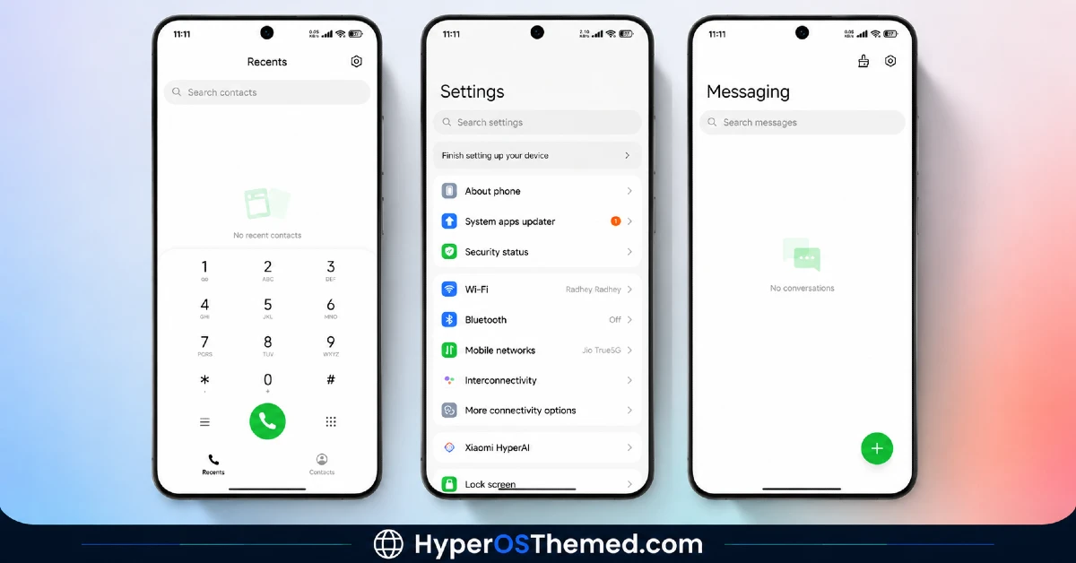Valence V2 HyperOS Theme for Xiaomi, POCO and REDMI Phones - iOS-Inspired Theme 2