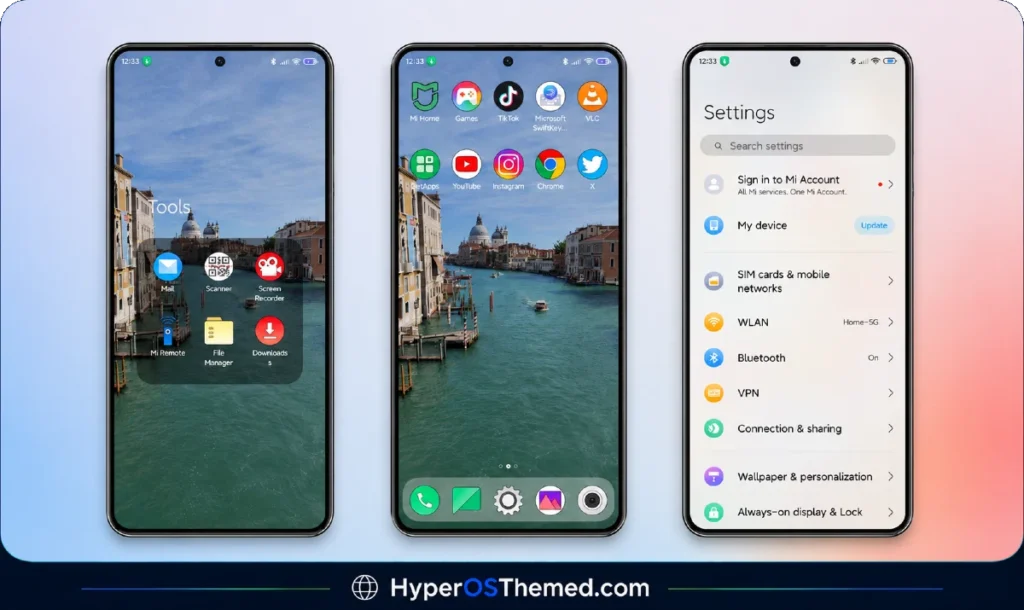 Wonderful Mix v15 Theme Xiaomi 1