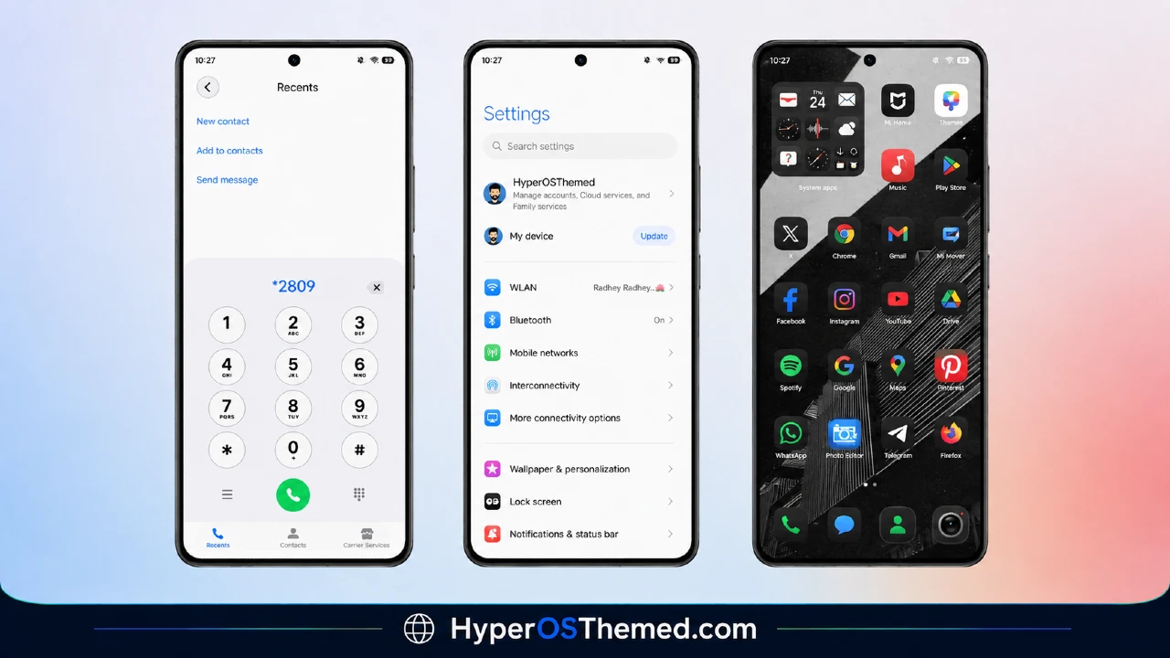 VibrantV HyperOS Theme for Xiaomi, POCO and Redmi Phones