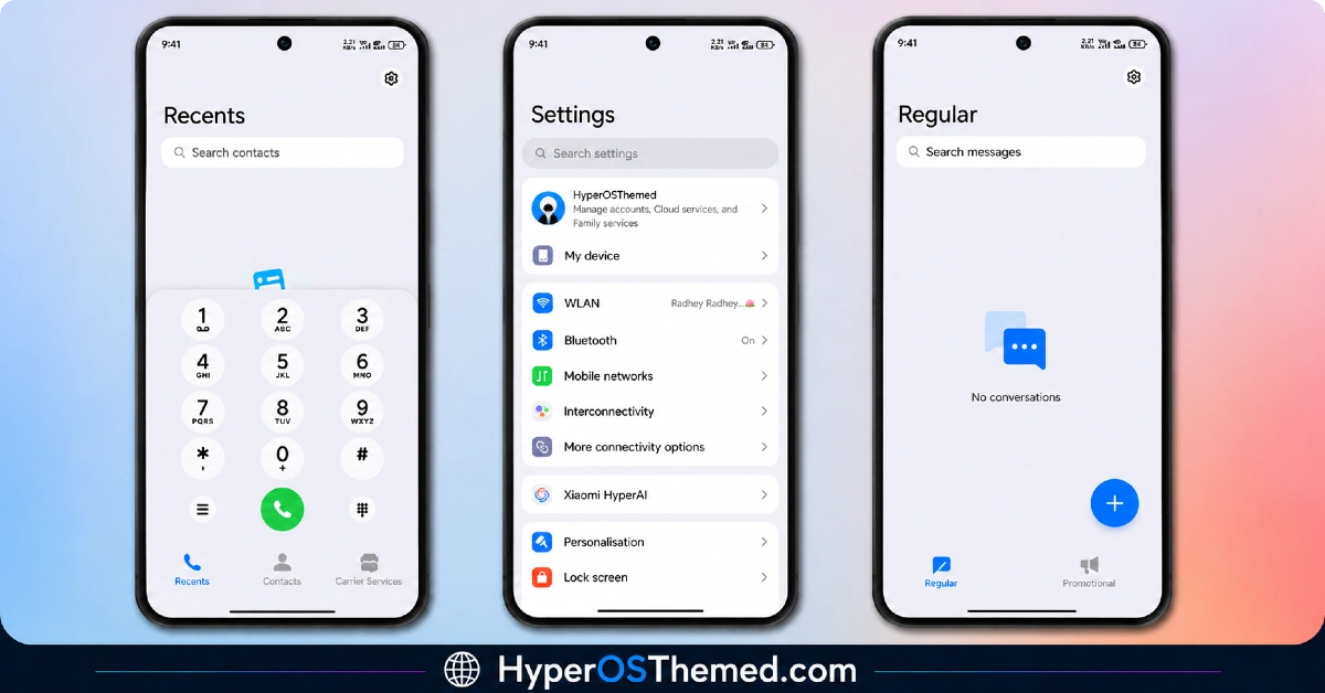 Kepal ApiiV2 HyperOS Theme iOS-Style Theme For Redmi, Xiaomi and POCO 1