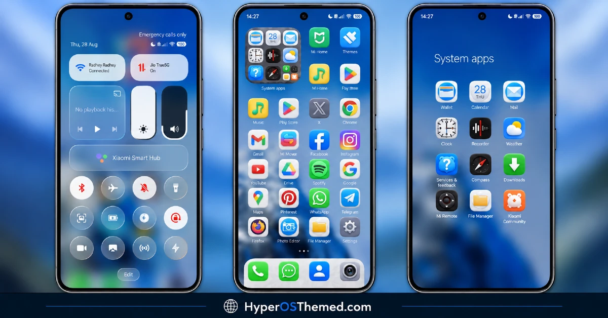 Bitcoin HyperOS Theme with Cartoon 3D Depth of Field for Xiaomi, POCO, Redmi 1