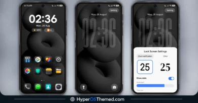 Black OX HyperOS Theme with Premium 3D Business Look for Xiaomi, POCO, Redmi 1