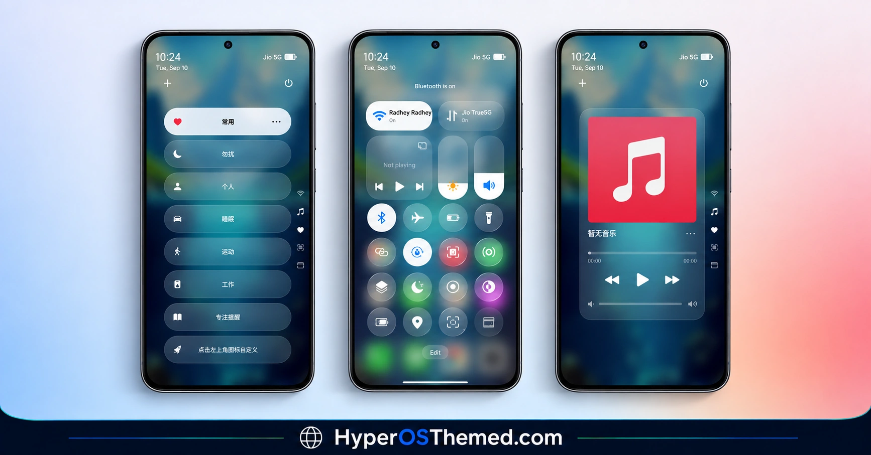Captain Cook Super 3D HyperOS Theme with Complete iOS Style & Depth Effects for Xiaomi, POCO, Redmi 1