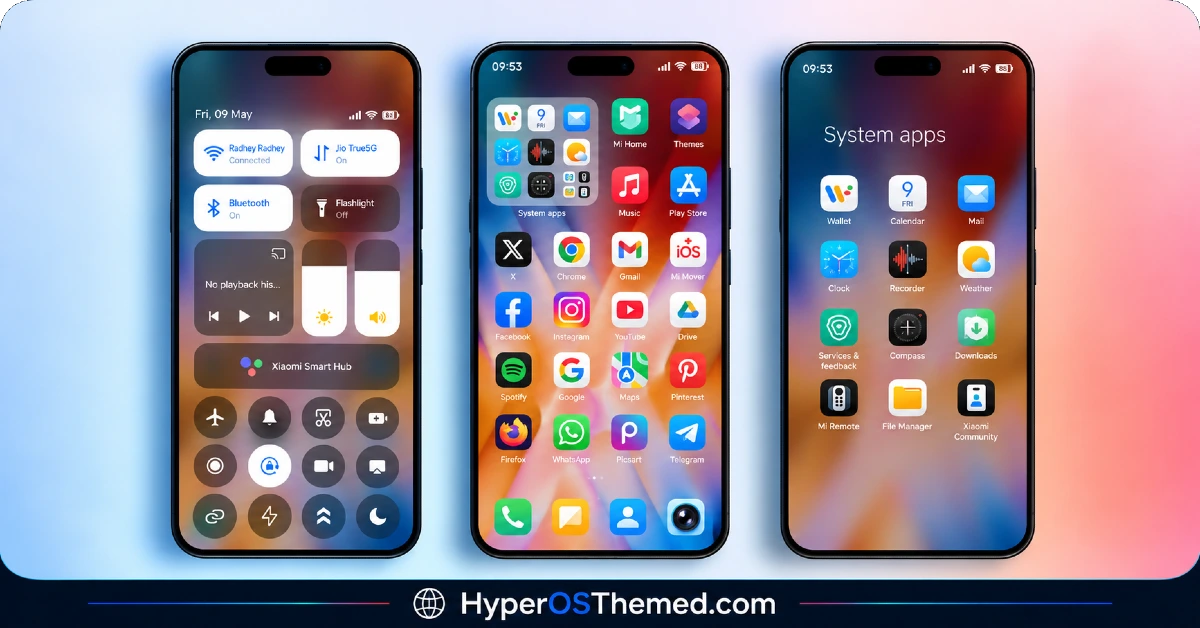 Diamond.V2 HyperOS Theme with Complete iOS-Inspired Theme for Xiaomi, POCO and REDMI Phones 2