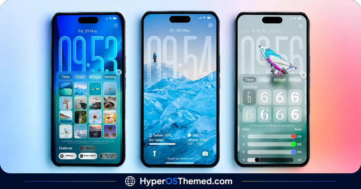 Diamond.V2 HyperOS Theme with Complete iOS-Inspired Theme for Xiaomi, POCO and REDMI Phones 3