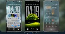 Duskred HyperOS Theme with Dynamic Depth Effect Lock Screen for Xiaomi, POCO, Redmi 2