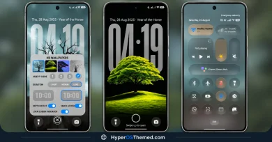 Duskred HyperOS Theme with Dynamic Depth Effect Lock Screen for Xiaomi, POCO, Redmi 2