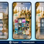 FiftyK HyperOS Theme ~ Floral Mediterranean Look with RGB Clock Control for Xiaomi, POCO, Redmi 1