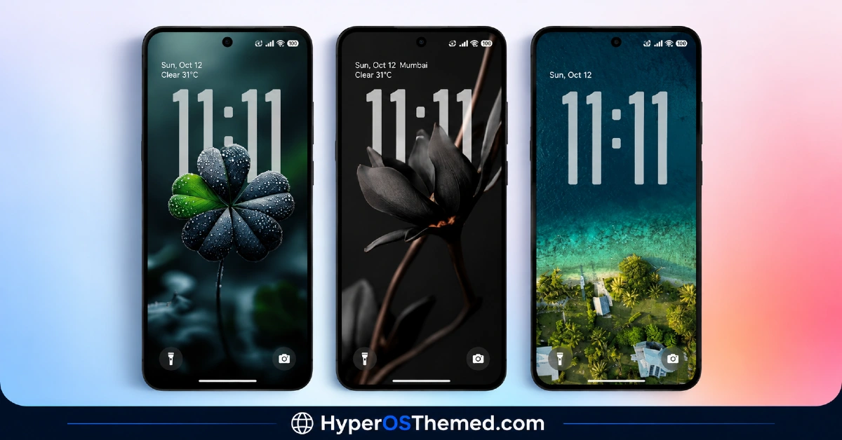 Fulloful HyperOS Theme with Depth Wallpapers for Xiaomi, POCO, Redmi 1