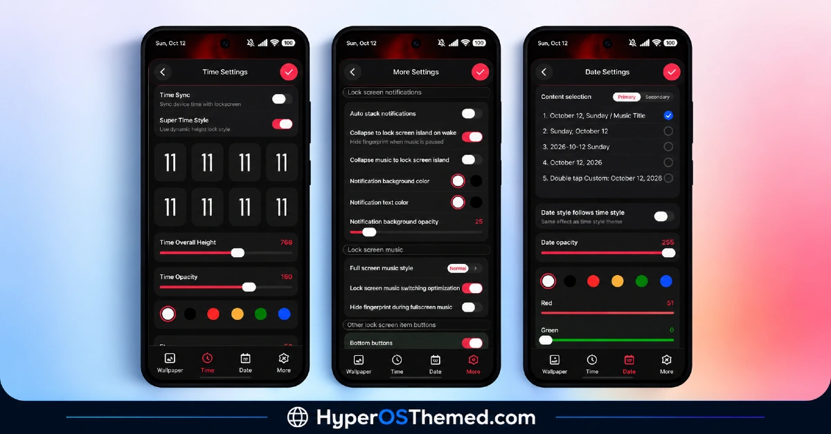 Fulloful HyperOS Theme with Depth Wallpapers for Xiaomi, POCO, Redmi 3