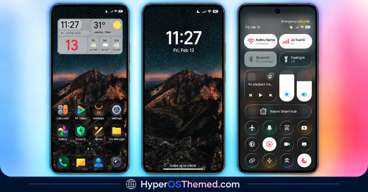 G2redcc HyperOS Theme for Xiaomi, POCO and REDMI Phones 1