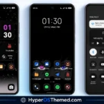 Gaze of Night HyperOS Theme with Premium Black for Xiaomi, POCO and REDMI Phones 1