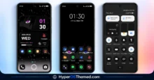 Gaze of Night HyperOS Theme with Premium Black for Xiaomi, POCO and REDMI Phones 1