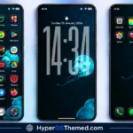 JellyB HyperOS Theme with Dark Sea Colour Palette for Xiaomi, POCO and REDMI Phones 1