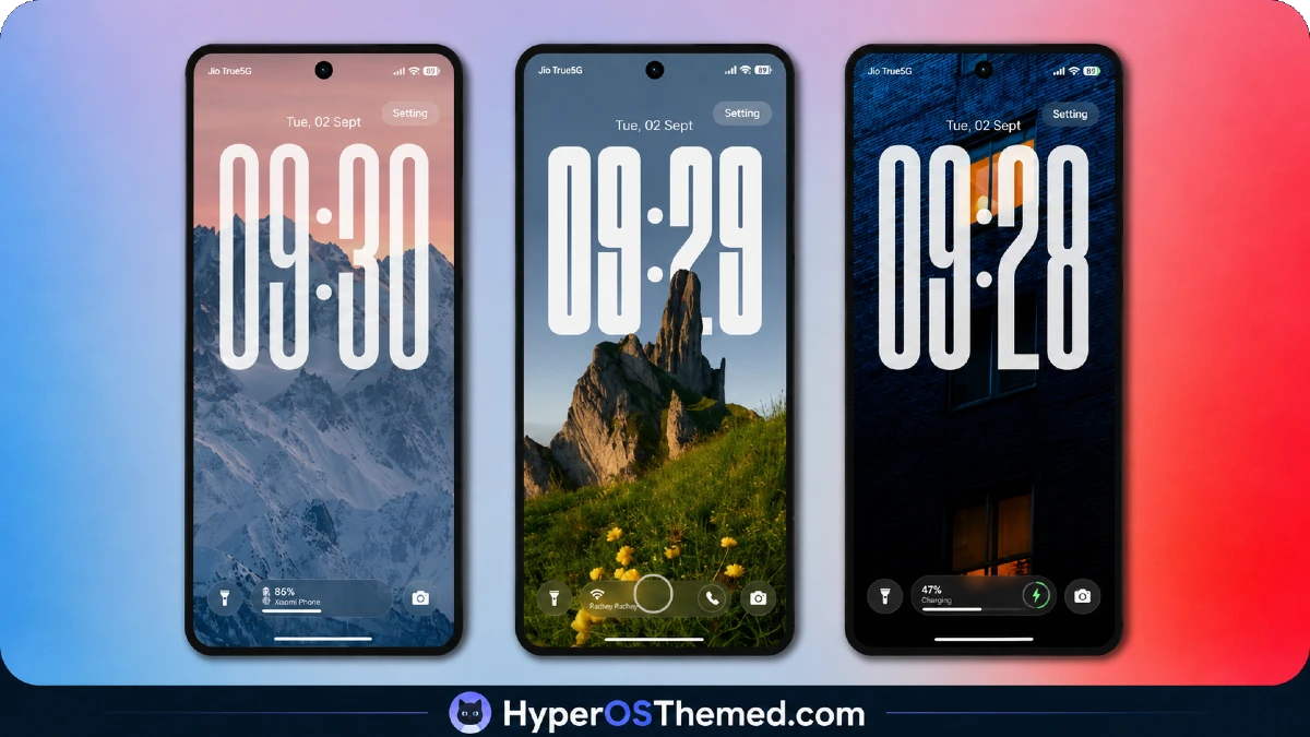 Jing HyperOS Theme with Complete System-Wide Redesign for Xiaomi. POCO & Redmi 2
