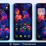 Jiyan IzzyBRV15 HyperOS Theme with Black and Dark Icon Design for Xiaomi, POCO and REDMI Phones 2