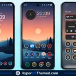 Jiyan Minimal HyperOS Theme with Hundreds of Gradient Icons for Xiaomi, POCO, Redmi