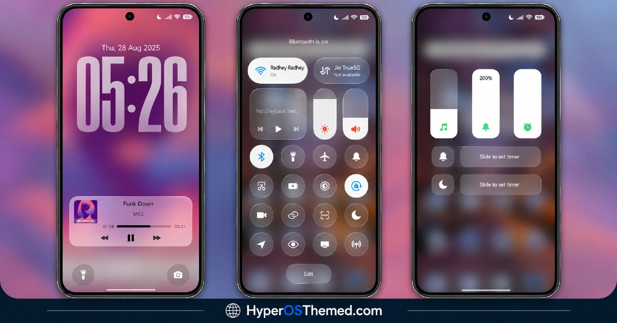 LTC HyperOS Theme – Depth Effect Lock Screen for Xiaomi, POCO, Redmi 3