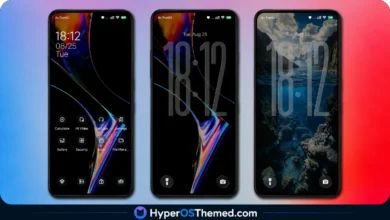 Liquid Crystal HyperOS Theme for Xiaomi, Redmi, and POCO Phones 2
