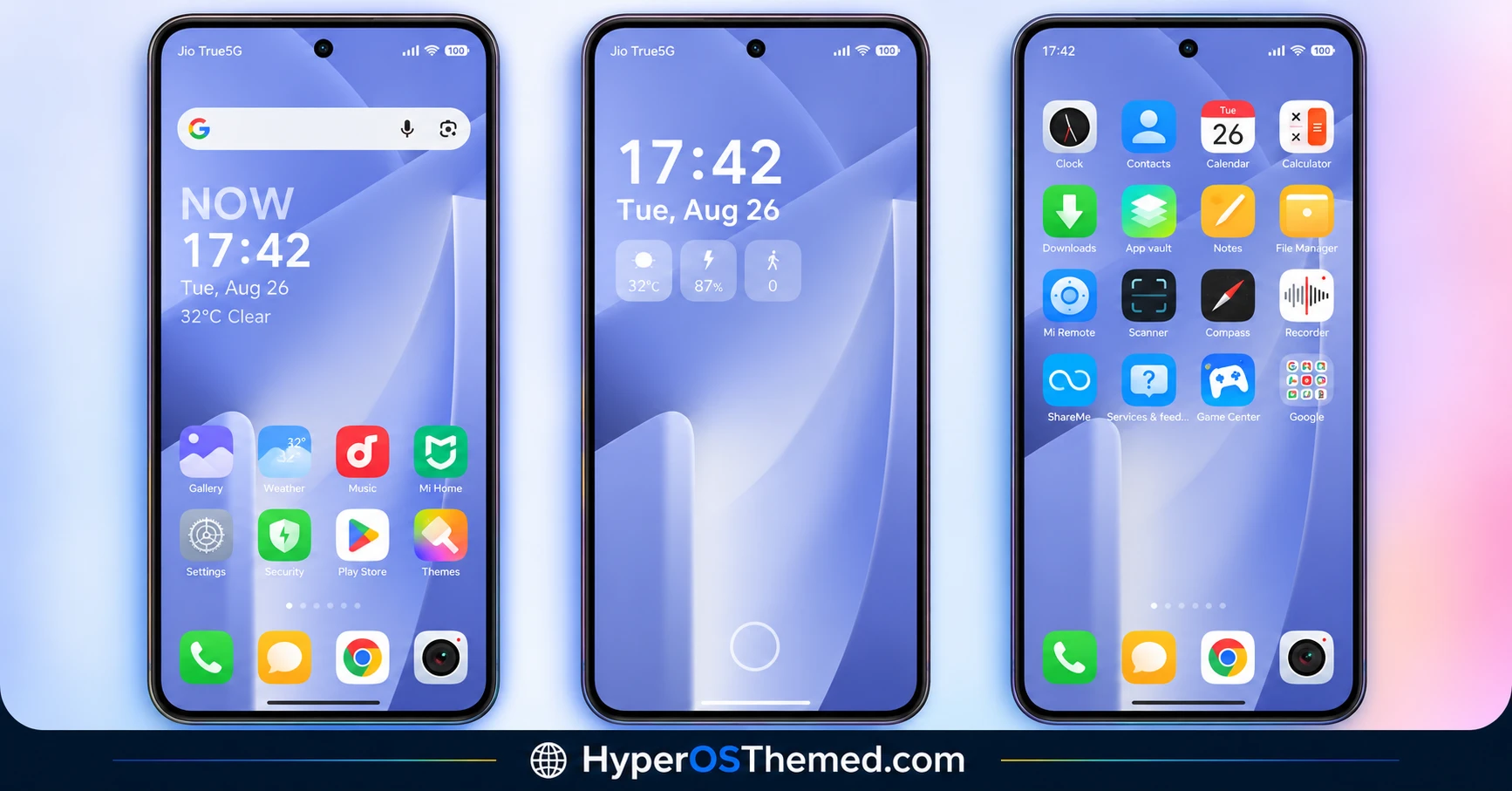 Muses HyperOS Theme with Premium Icon Design for Xiaomi, POCO, Redmi 1