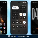 Nebula Noir HyperOS Theme – Animated Lock Screen with Liquid Glass Icons for Xiaomi, POCO, Redmi 1
