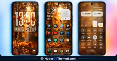OX 3D1 HyperOS Theme with Liquid Glass Depth Effect for Xiaomi, POCO, Redmi