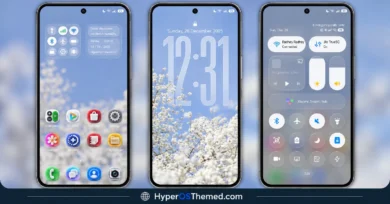 OX F3 HyperOS Theme with Cartoon One UI Style with Dynamic Lock Screen for Xiaomi, POCO, Redmi 1