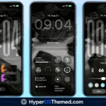 OX G4 HyperOS Theme with Premium Lock-screen Clock and Translucent Glass Icons for Xiaomi, POCO and REDMI Phones 1