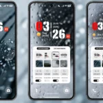 OX GR2 HyperOS Theme with Black & Red Customizable Lock Screen for Xiaomi, POCO, Redmi 1