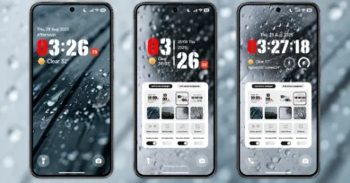 OX GR2 HyperOS Theme with Black & Red Customizable Lock Screen for Xiaomi, POCO, Redmi 1
