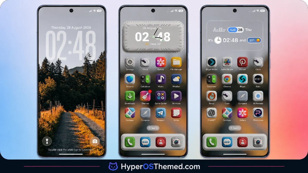 OX LS HyperOS & MIUI Theme for Xiaomi, POCO and REDMI Phones 1