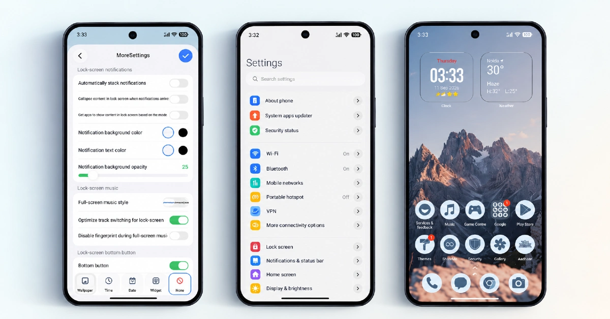 OX M2 HyperOS Theme with Premium Depth Effect for Xiaomi, POCO and REDMI Phones 2