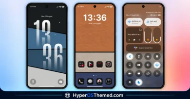 Poo-Black HyperOS Theme with Premium Dynamic 3D Lock Screen for Xiaomi, POCO and REDMI Phones 1