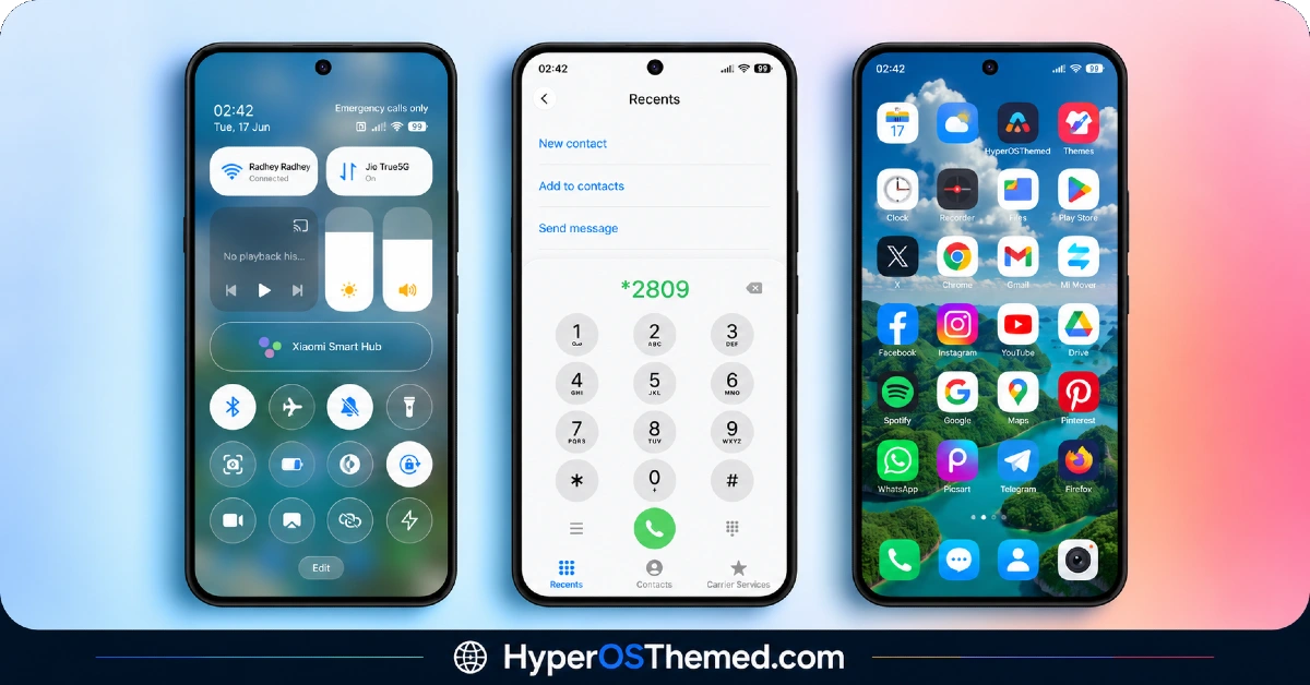 ProjectX HyperOS Theme for Xiaomi, POCO and REDMI Phones 1