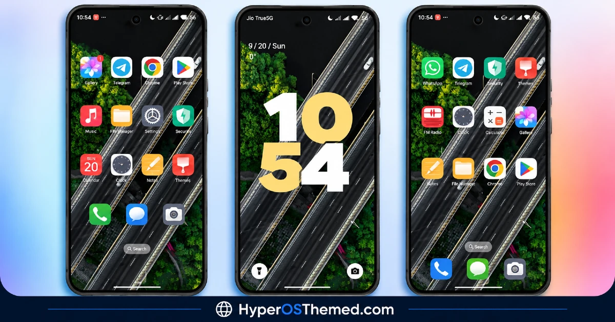 SE1 HyperOS Theme – Material You Color Matching Engine for Xiaomi, POCO, Redmi 1
