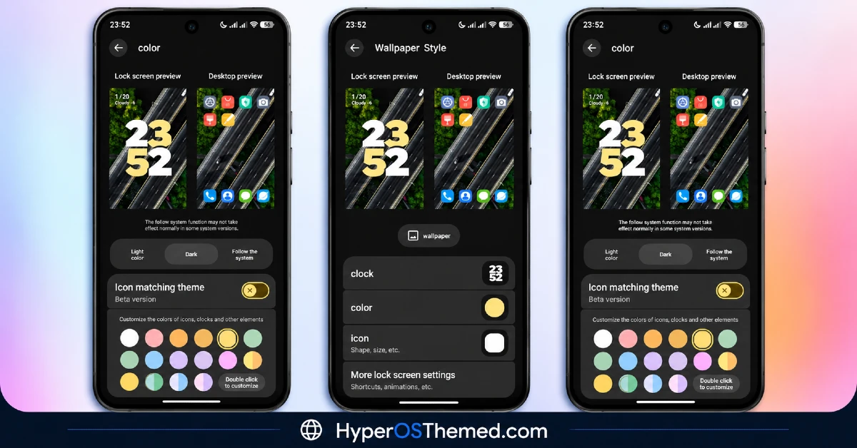 SE1 HyperOS Theme – Material You Color Matching Engine for Xiaomi, POCO, Redmi 2