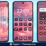 Sakurafall HyperOS Theme with Clean Dark iOS-Inspired Look for Xiaomi, POCO, Redmi