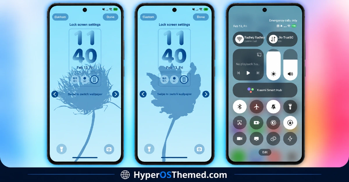 Starry Star UI HyperOS Theme with One UI Look for Xiaomi, POCO and Redmi Phones 2
