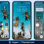 TNV-4 Theme with Transparent White Icons and a Clean, Minimal Design for HyperOS 1