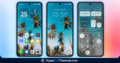 TNV-4 Theme with Transparent White Icons and a Clean, Minimal Design for HyperOS 1