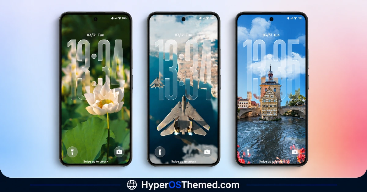 TNV1 HyperOS Theme with Feature-Rich Lock Screen for Xiaomi, POCO, Redmi 2
