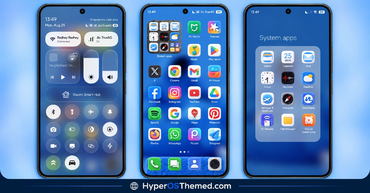 TRX HyperOS Theme iOS Style Playful 3D Cartoon Numerals for Xiaomi, POCO, Redmi 2