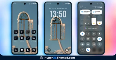 VK Black Glass🖤 HyperOS Theme with Surreal 3D Wallpaper for Xiaomi, POCO, Redmi 1