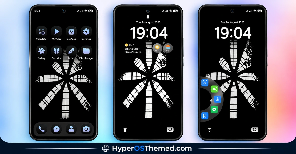 VK⚡OX HyperOS Theme for Xiaomi, POCO and REDMI Phones 1