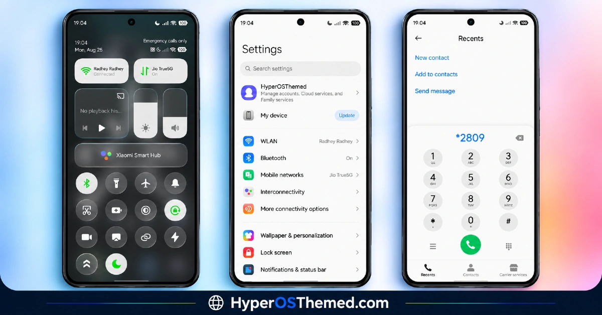 VK⚡OX HyperOS Theme for Xiaomi, POCO and REDMI Phones 3