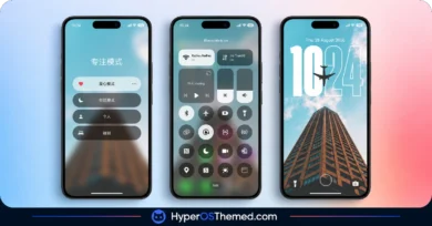 iOS Style Super Surge HyperOS Theme for Xiaomi, POCO and Redmi Phones 3