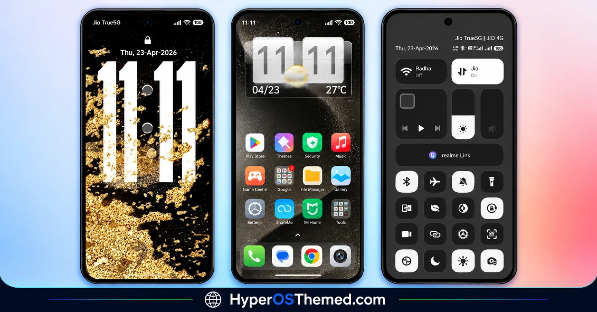 GIN SAND v2 HyperOS Theme for xiaomi redmi and poco